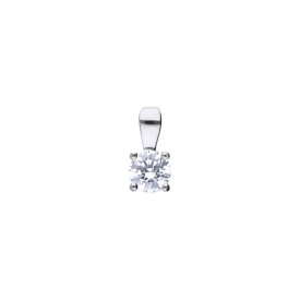 Luxusný strieborný prívesok s retiazkou Diamonfire 0.5ct